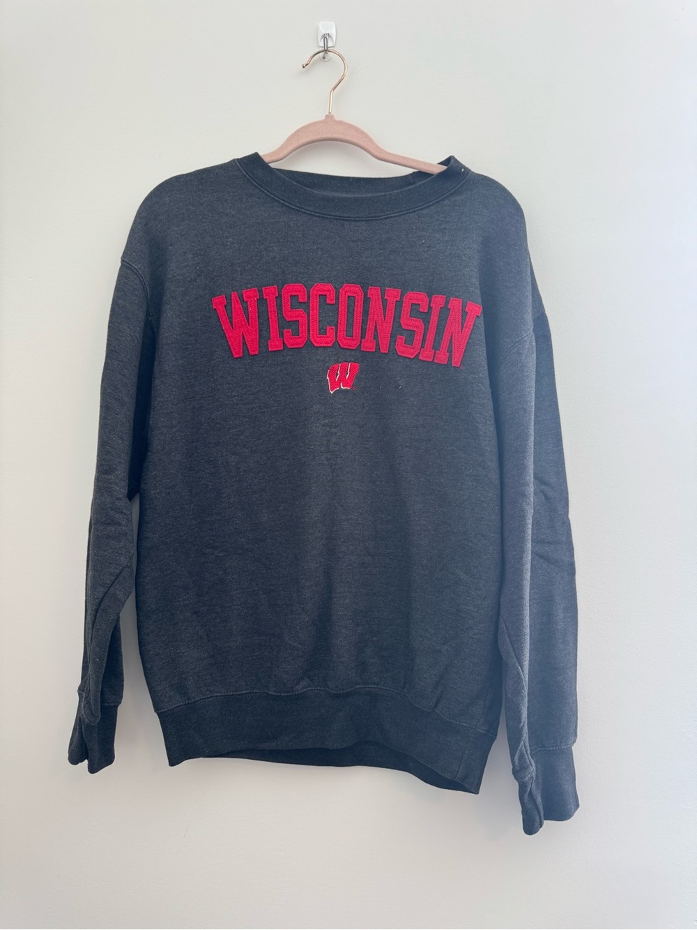 Wisconsin Badgers Collegiate Variety Pullover Crewneck Sweatshirt